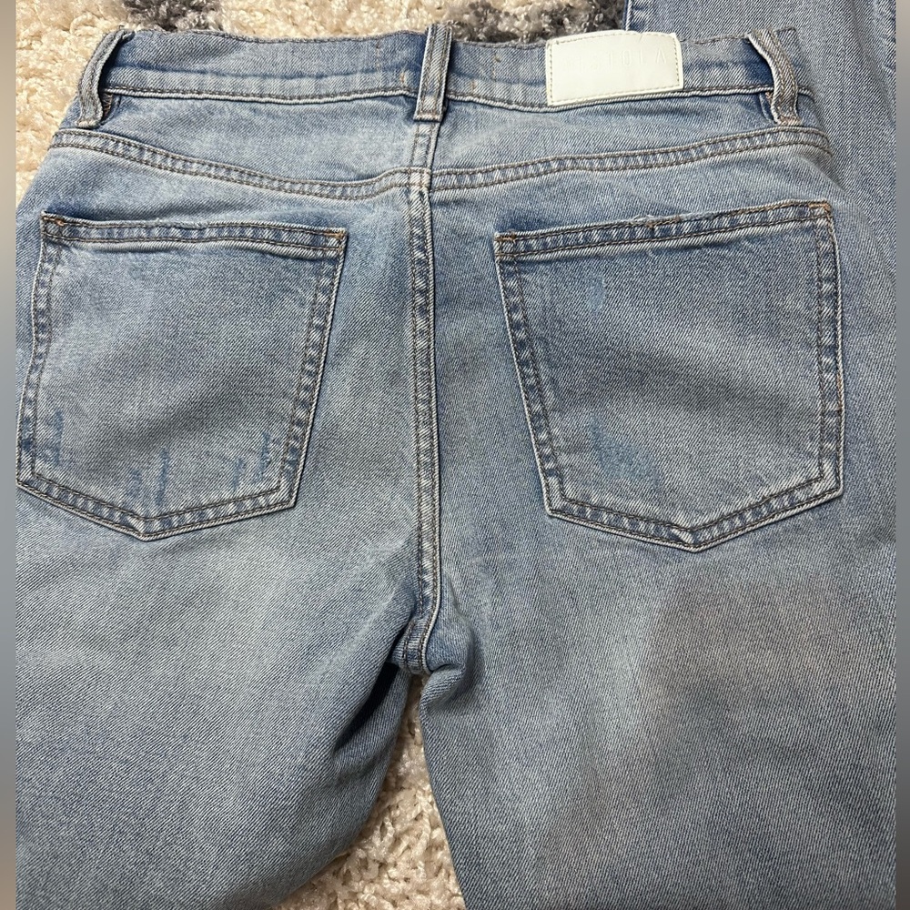 PISTOLA Charlie Utopia Zip High Rise Straight Leg Jean size 26 EUC - Picture 8 of 16